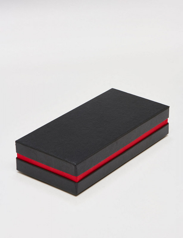 Stainless steel Deluxe Prostate Plug from Dark Line packaging