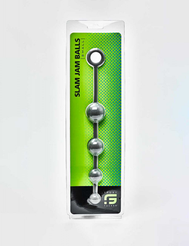 Small Anal Beads Slam Jam Balls from Sport Fucker packaging