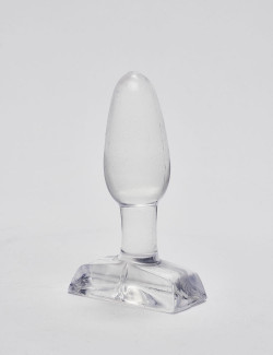 Transparent anal plug 9.5cm Torena Zizi XXX packaging