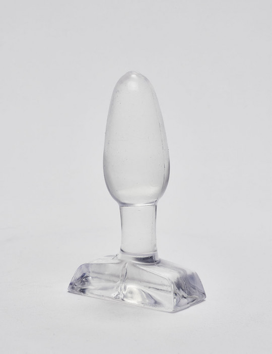 Transparent anal plug 9.5cm Torena Zizi XXX