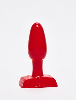 Red anal plug 9.5cm Torena Zizi XXX packaging