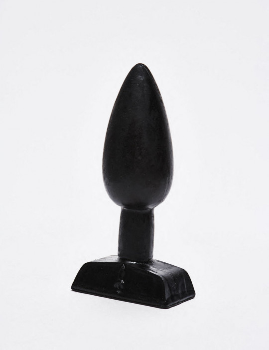 Black anal plug 11cm Raise Zizi XXX packaging