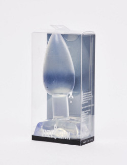 Transparent anal plug 11cm Raise Zizi XXX packaging