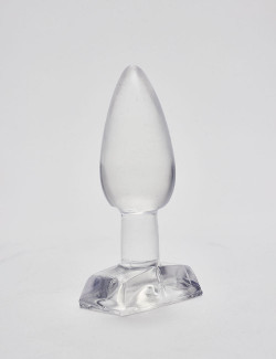 Transparent anal plug 11cm Raise Zizi XXX packaging