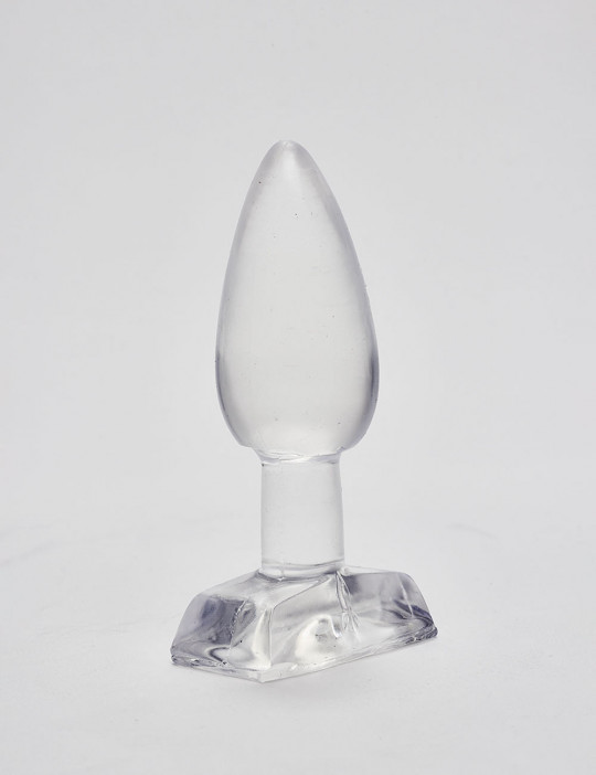 Transparent anal plug 11cm Raise Zizi XXX