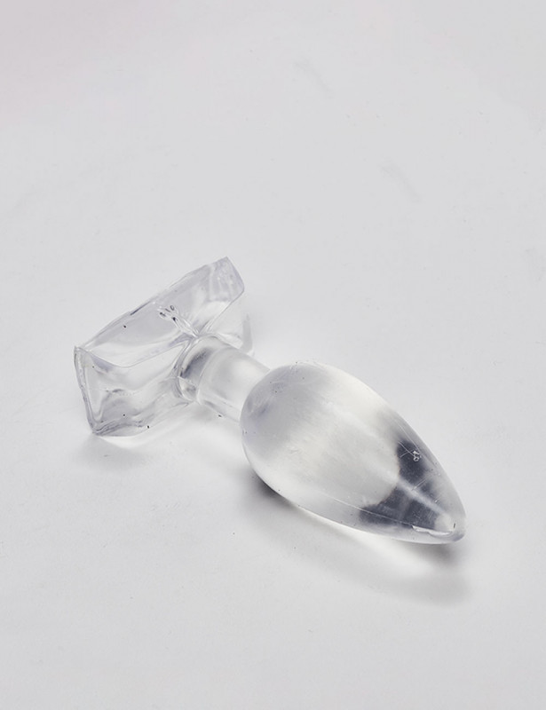 Transparent anal plug 11cm Raise