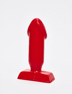 Red anal plug 10cm Kokku Zizi XXX packaging