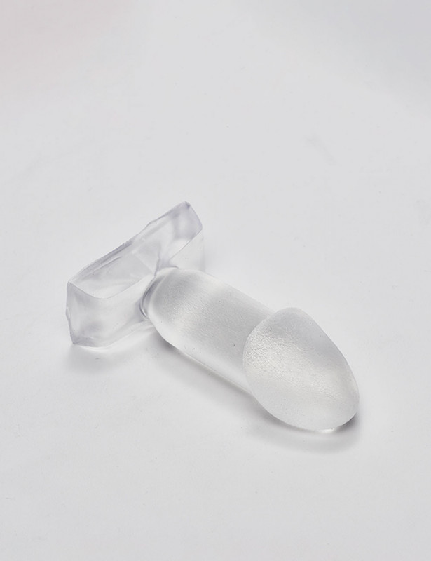 Transparent anal plug 10cm Kokku