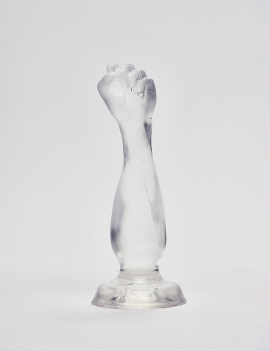 Transparent anal plug 18.5cm One Fist Zizi XXX