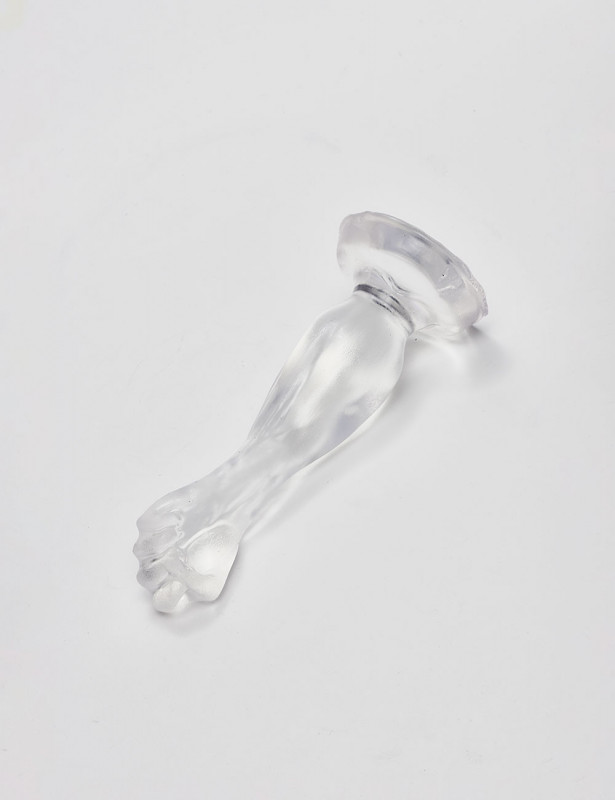 Transparent anal plug 18.5cm One Fist
