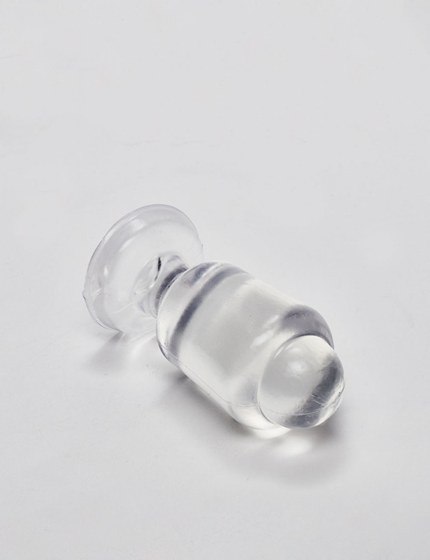 Transparent anal plug 14cm Magnus