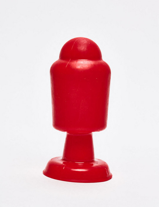 Red anal plug 14cm Magnus Zizi XXX packaging