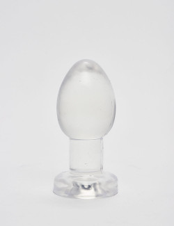 Transparent anal plug 13cm Quest Zizi XXX packaging