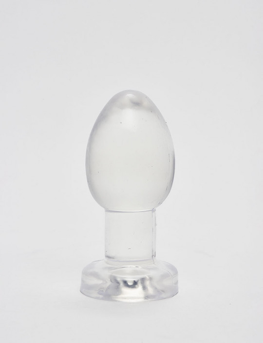 Transparent anal plug 13cm Quest Zizi XXX packaging