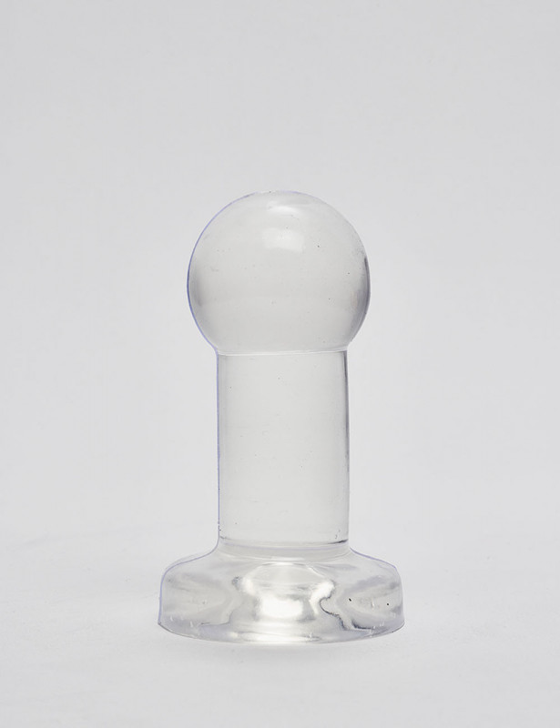 Transparent anal plug 12cm Hitch 5 Zizi XXX