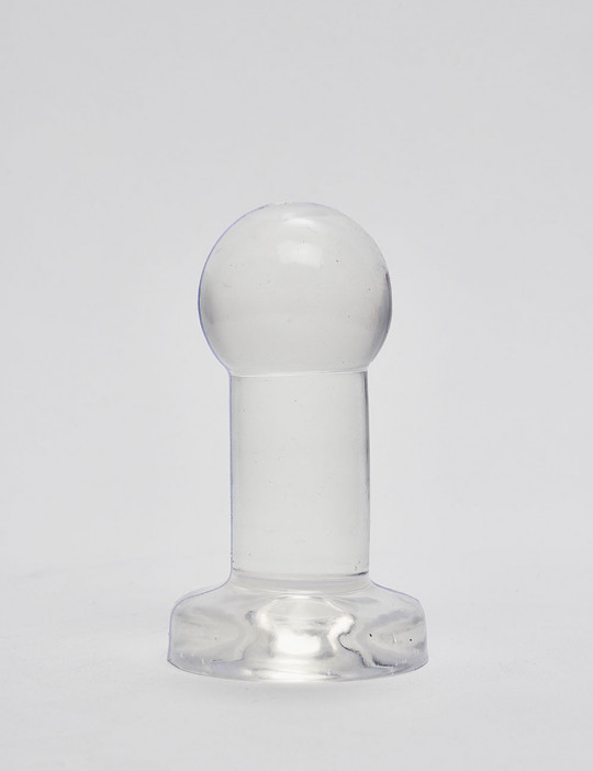 Transparent anal plug 12cm Hitch 5 Zizi XXX