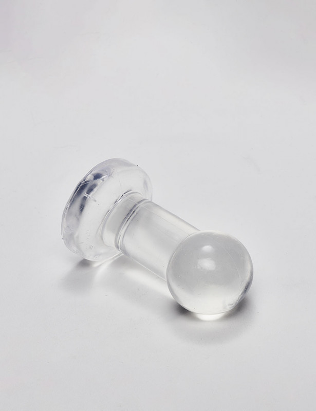 Transparent anal plug 12cm Hitch 5
