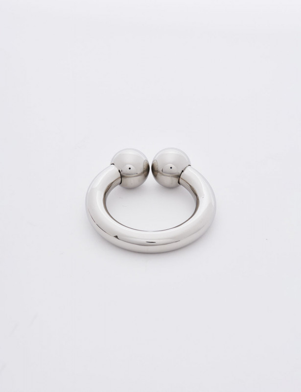 40mm Ze Big Horse Shoe Steel Cock Ring