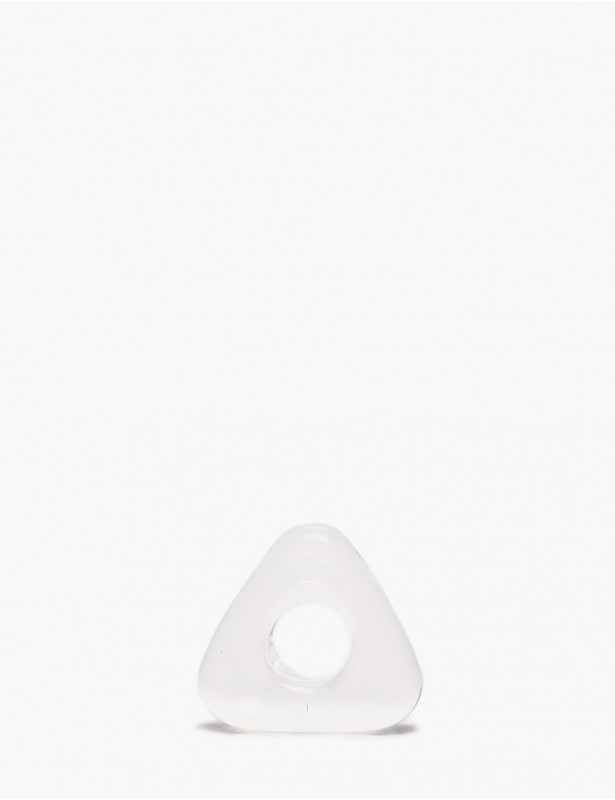 Transparent Junk Pusher Cock Ring by Renegade