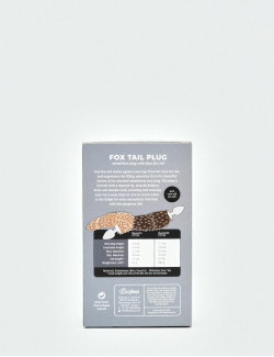 Fox tail butt plug 27cm front packaging